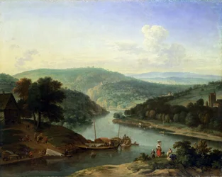 Flusslandschaft, 1697